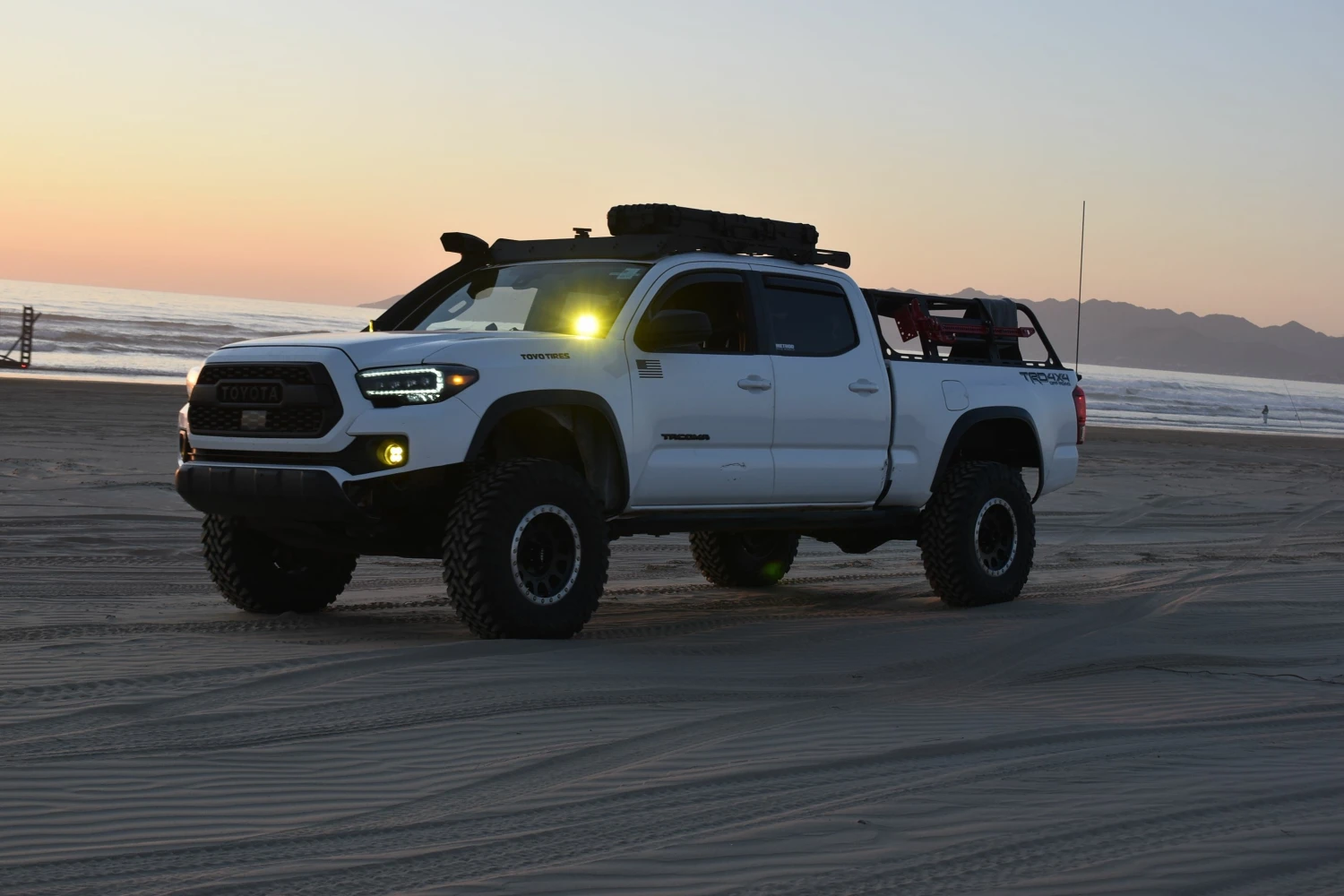 Toyota Tacoma rear storage