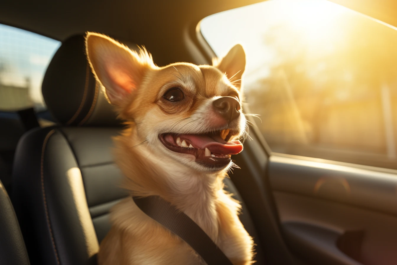 Hyundai Tucson back seat cover for Chihuahuas