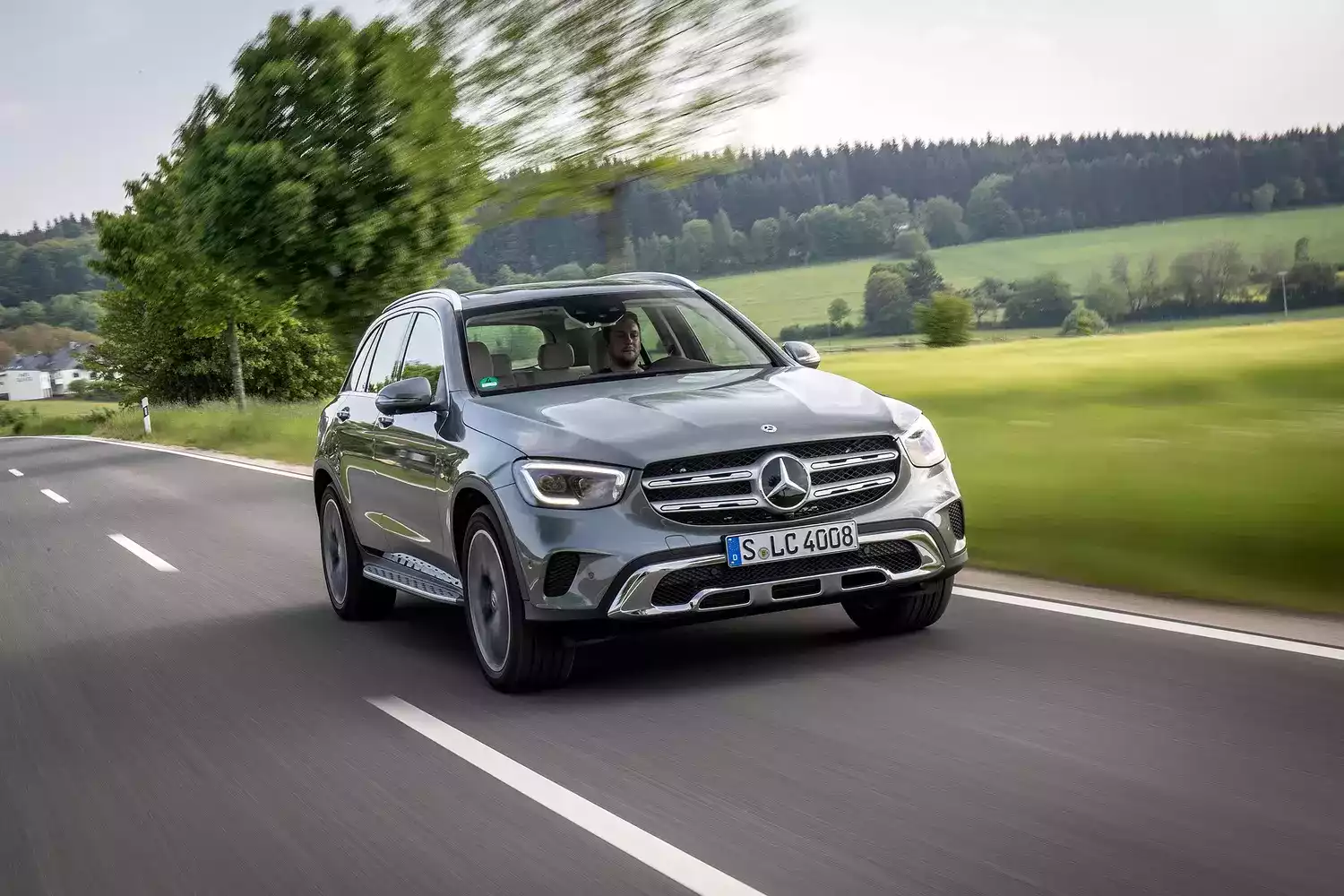 Mercedes-Benz GLC rear storage